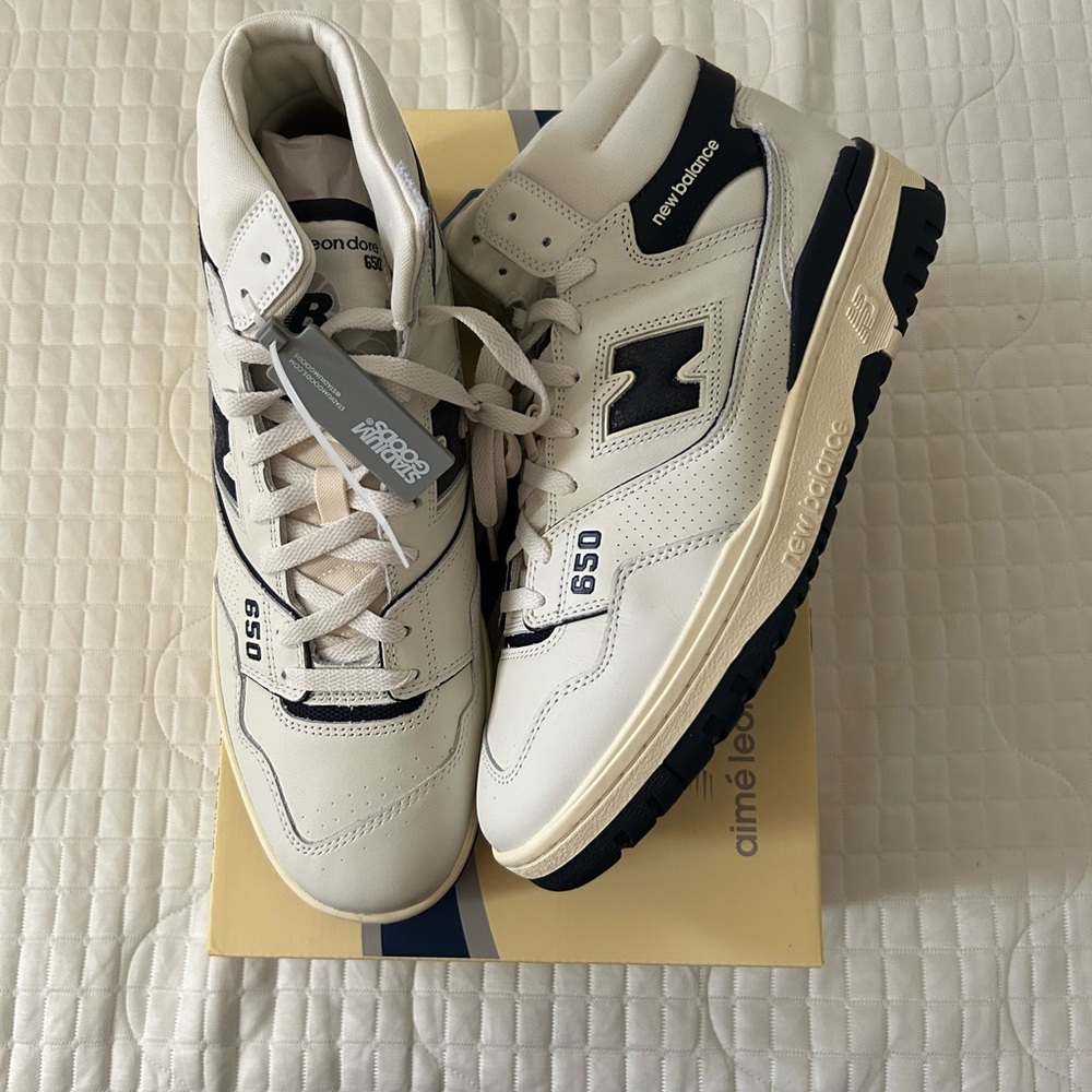 New Balance 650R White Navy